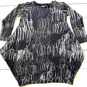 Papu Organic Cotton Scribble Dress